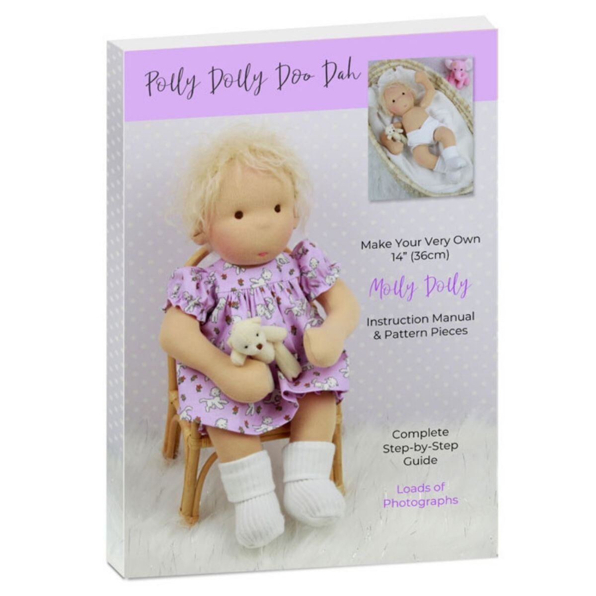 Molly Dolly Instruction Manual Pattern Pieces With Free Bonnet