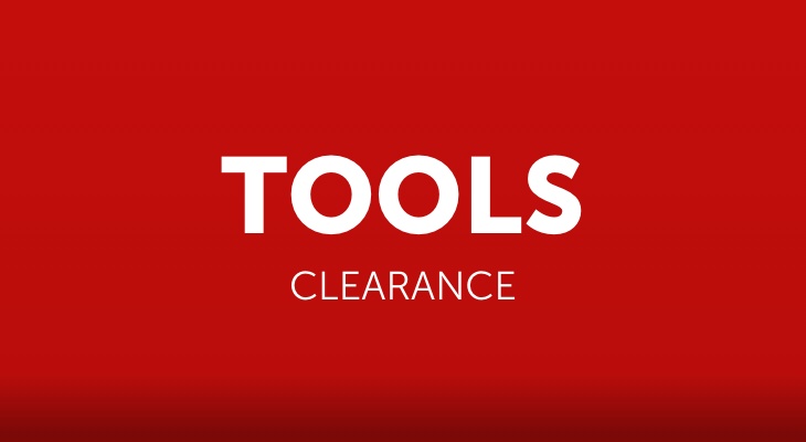 TOOLS CLEARANCE