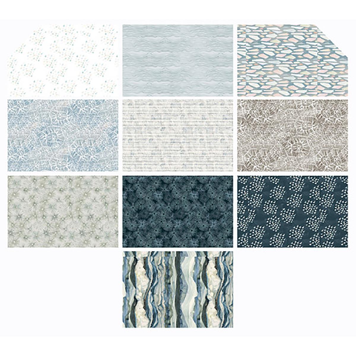 Shell Rummel Tide & Time 10 Piece Fat Quarter Pack | SewingStreet