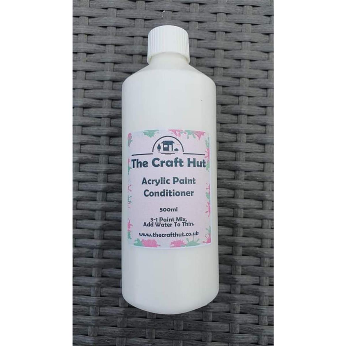 The Craft Hut Acrylic Paint Conditioner 500ml HobbyMaker