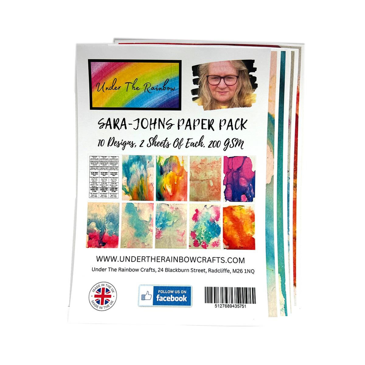 Under The Rainbow - Sara Johns Paper Pack Volume 2 | HobbyMaker