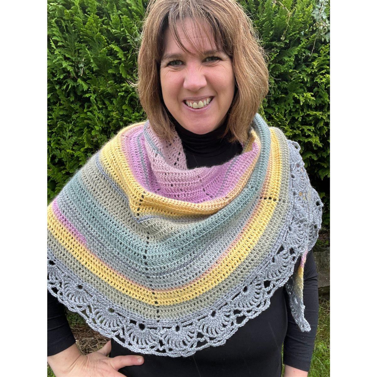 Adventures In Crafting Snug Wrap Me Up Shawl Crochet Kit SewingStreet