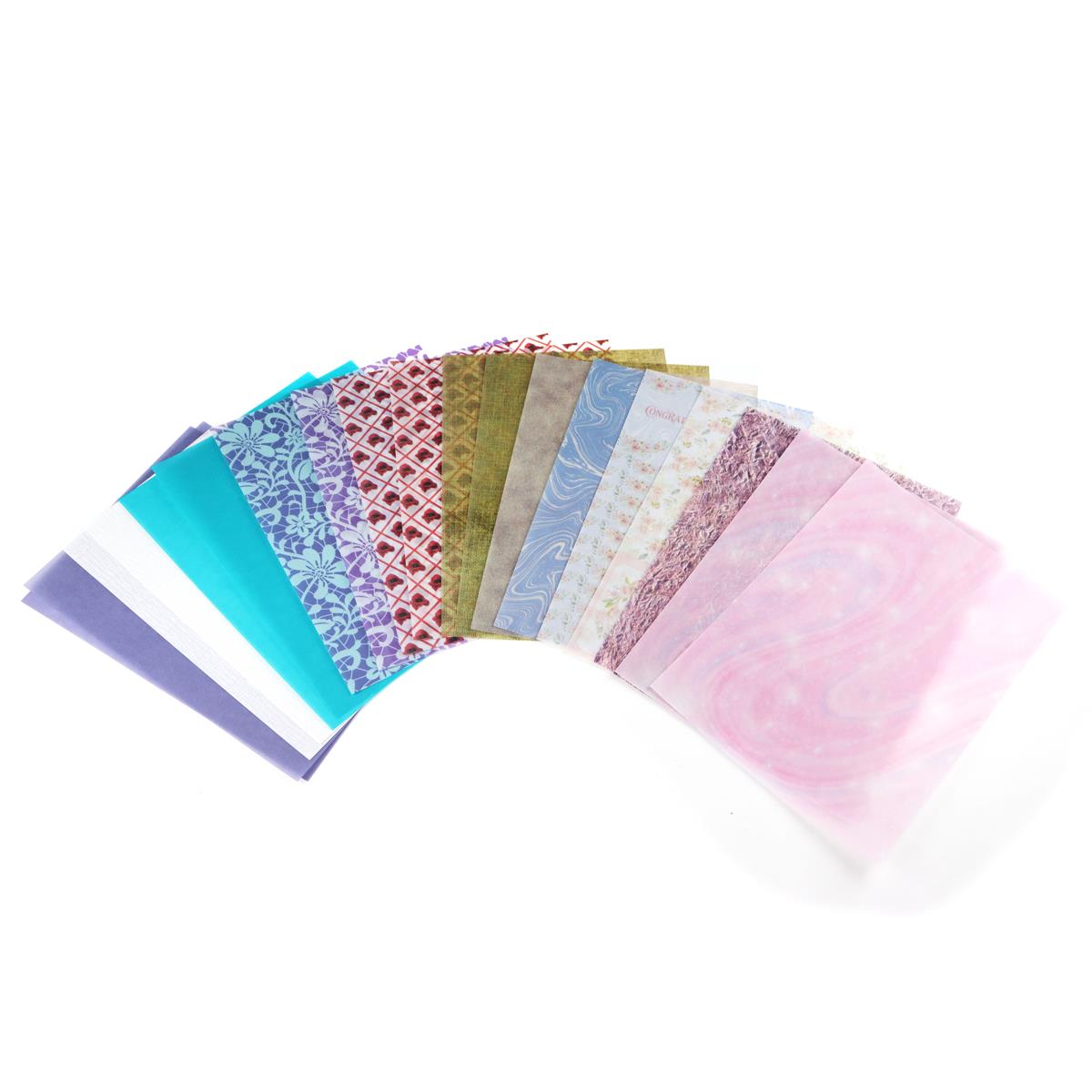 Paper Dienamics A4 Assorted Designer Vellum Mix - 160gsm | HobbyMaker