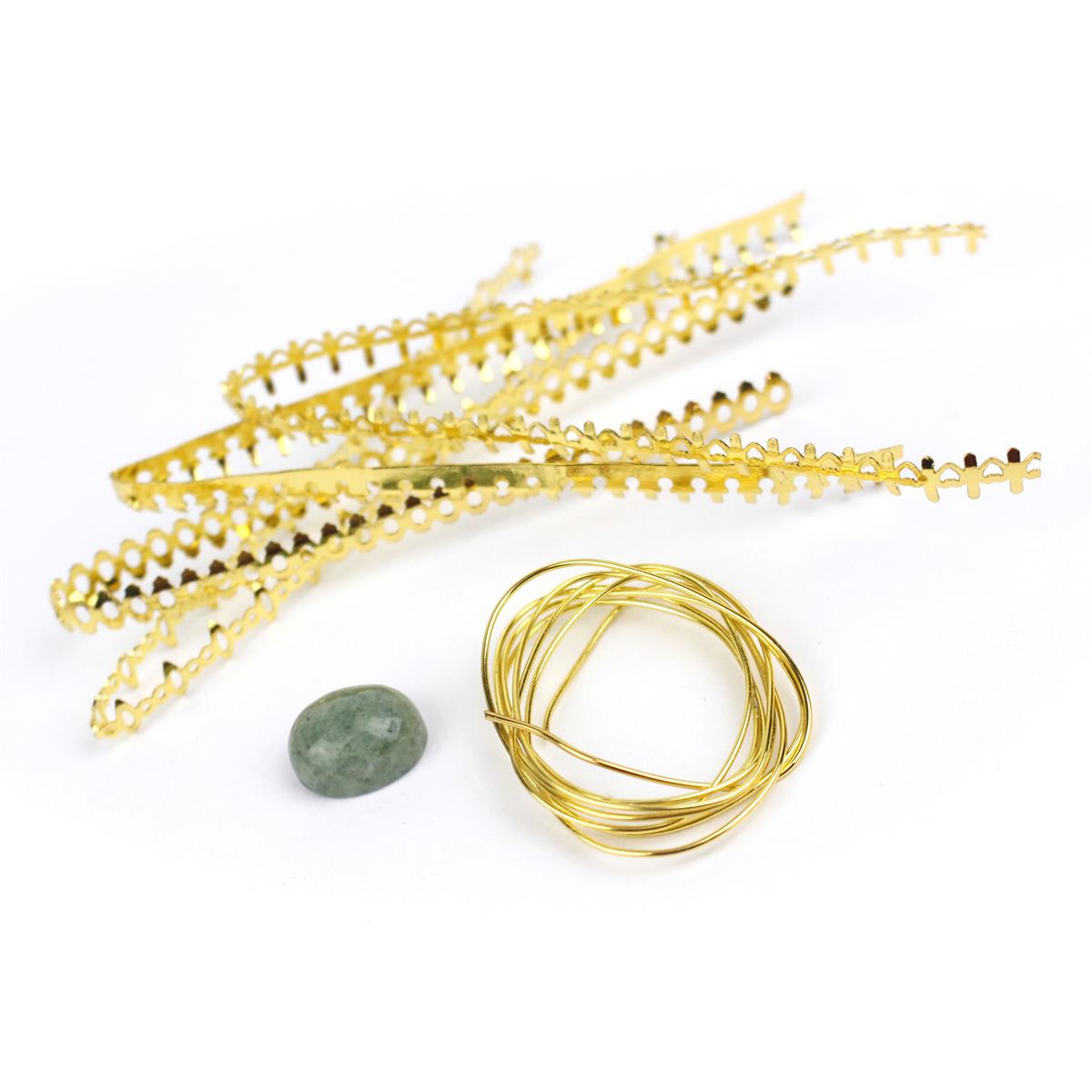 Liquid Gold; Gold Base Metal & Burmese Jadeite JewelleryMaker