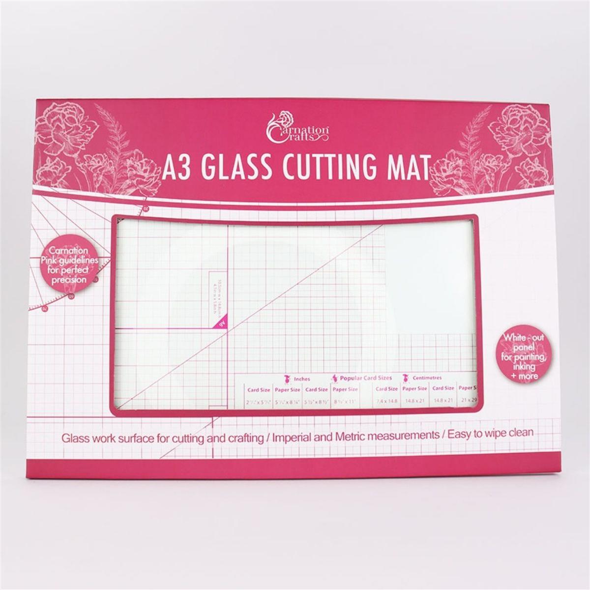 Carnation Crafts A3 Glass Cutting Mat HobbyMaker