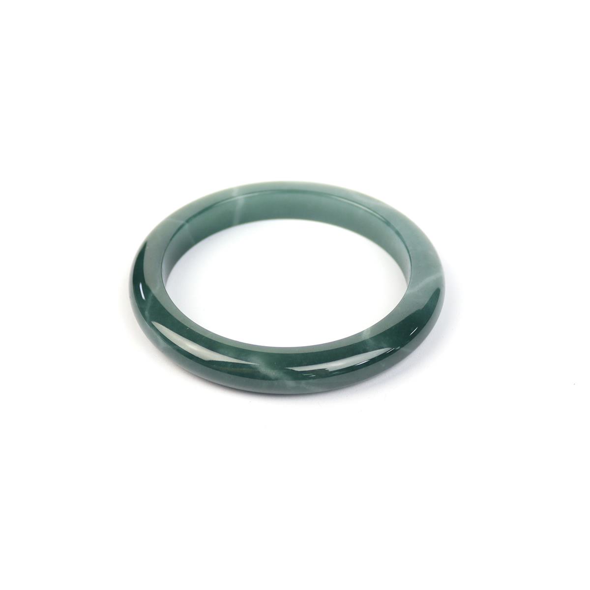 Green Jade 8mm 3-Piece Round Bracelet Set – World Wide Gems Minerals Beads