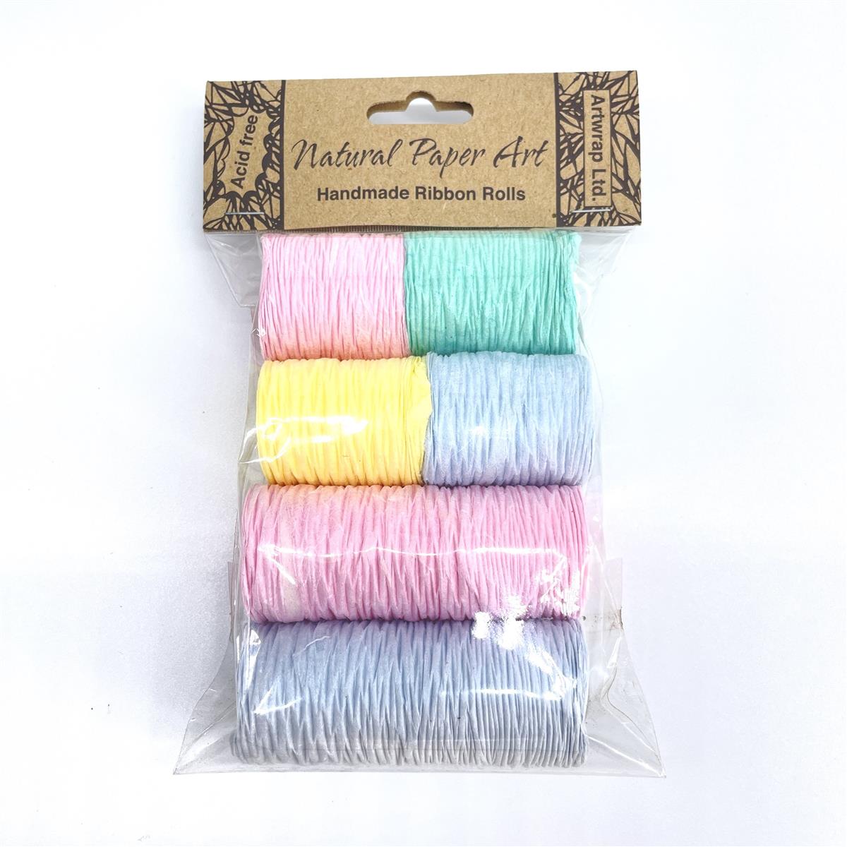 MULBERRY PAPER HANDMADE RIBBON ROLLS PACK 2, A selection of