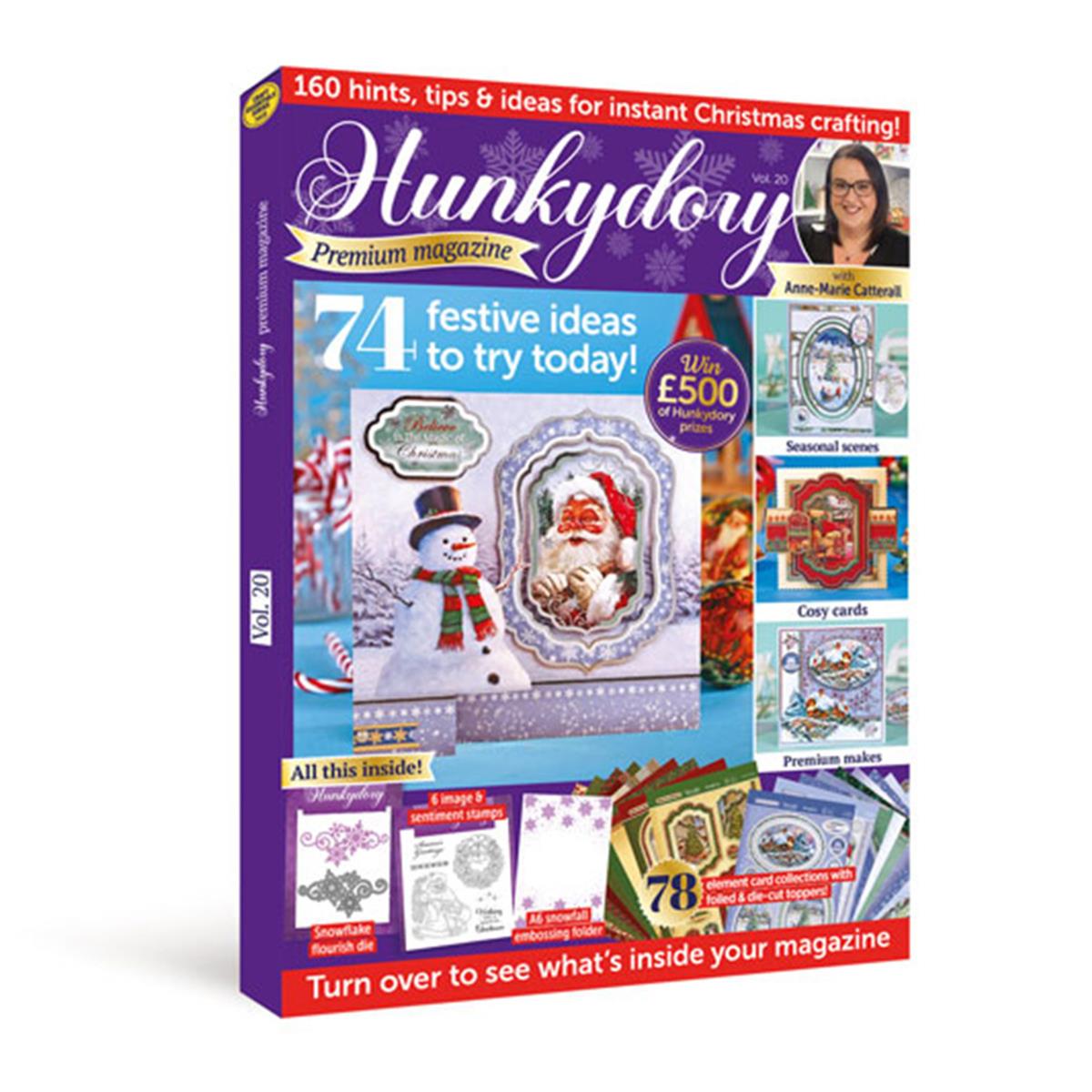 Hunkydory Premium Magazine Vol. 20, 68 Page Ideas Magazine, Home