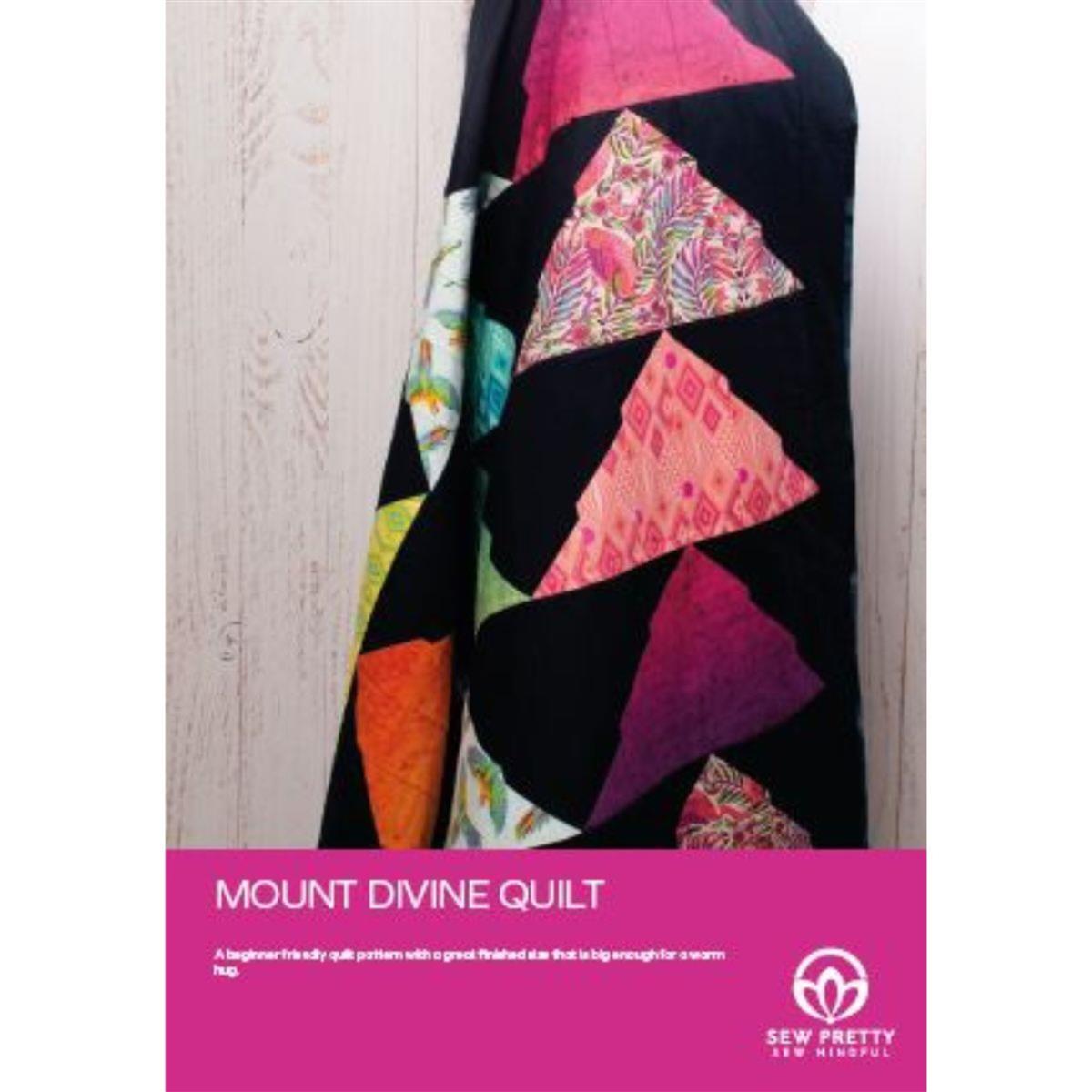 Sew Pretty Sew Mindful Mount Divine Quilt Instructions SewingStreet