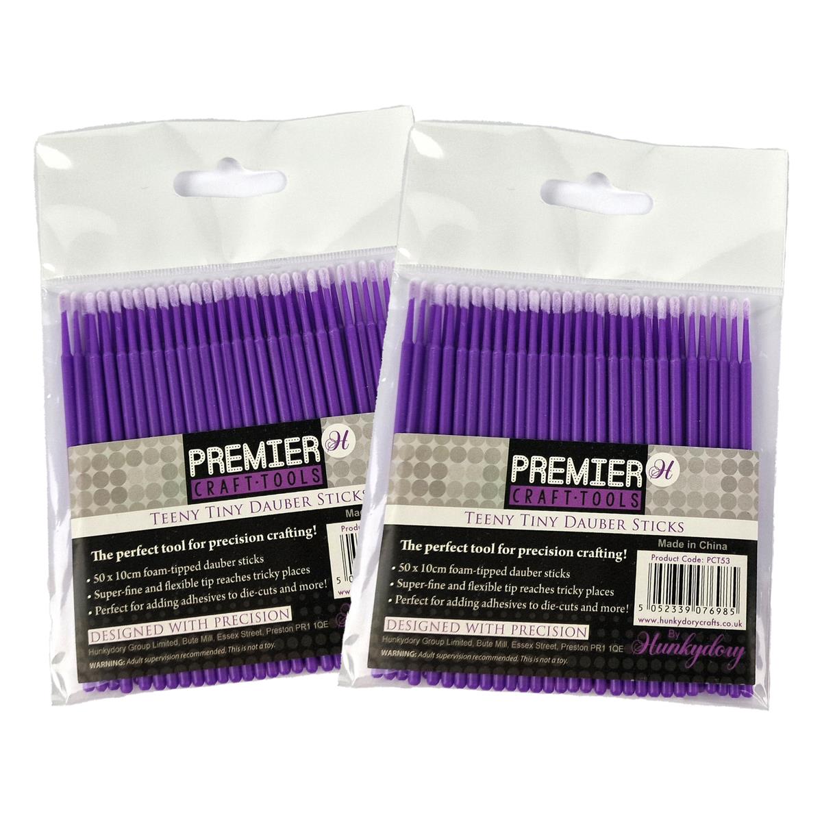 Premier Craft Tools Teeny Tiny Dauber Sticks, Contains 100 x 10cm