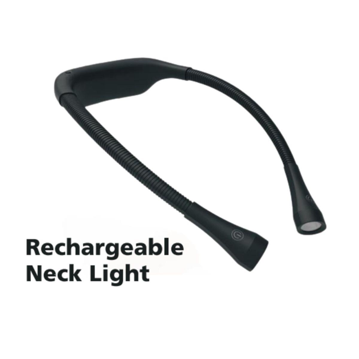 Native Lighting Black Rechargeable Neck Light SewingStreet