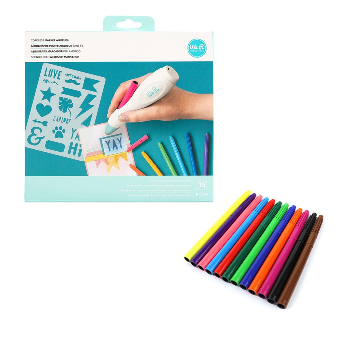 Black Friday Special! We R Marker Airbrush Kit, Inc; Airbrush, 12