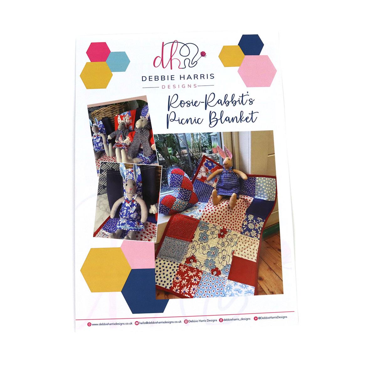 RosieRabbit Picnic Blanket Sewing Instructions and Pattern HobbyMaker