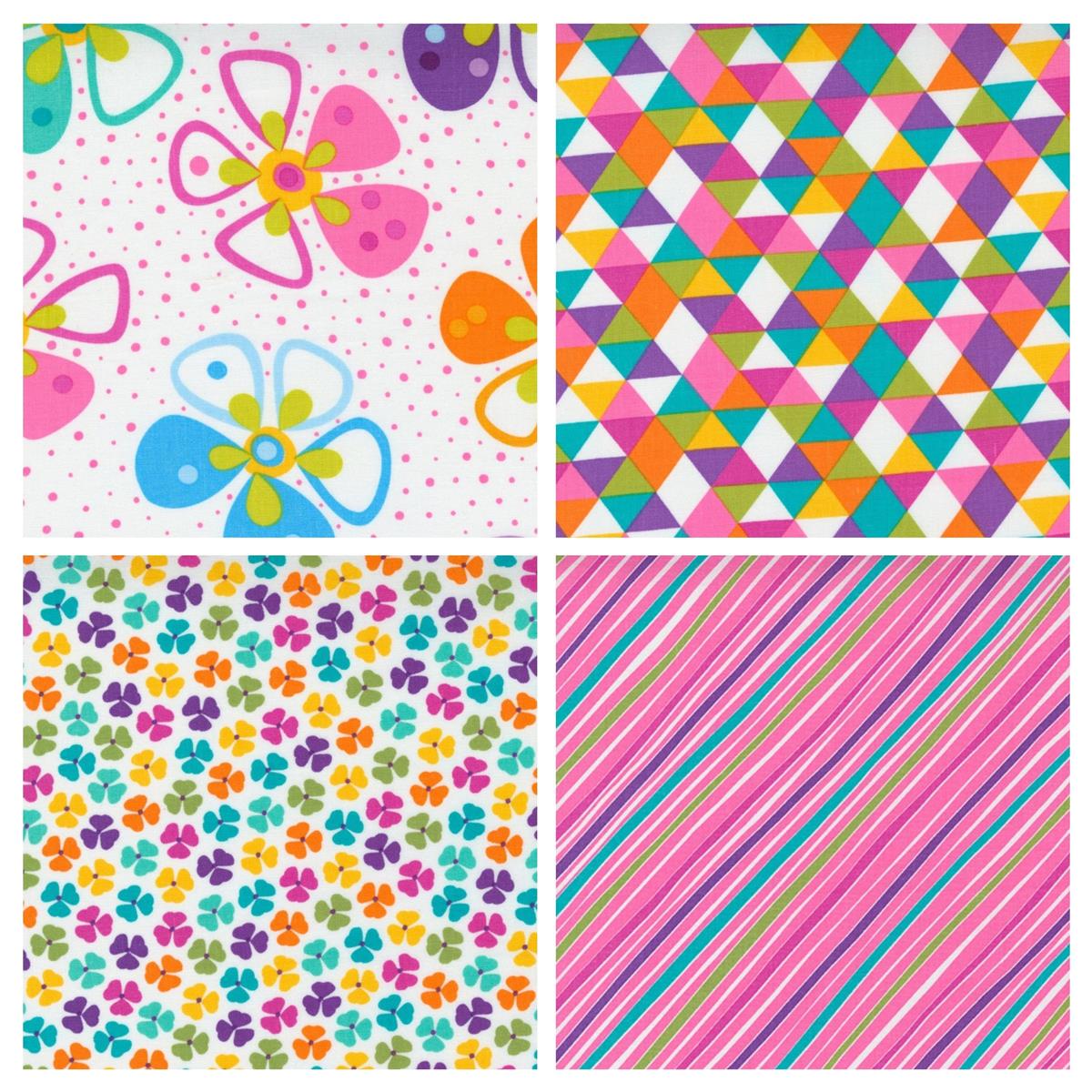 Moda Petal Power! Fabric Bundle (2m) | SewingStreet