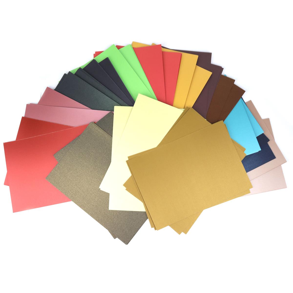 Hobby Maker Card Collection. A4 Pearl Card 300gsm. 75 sheets. 15