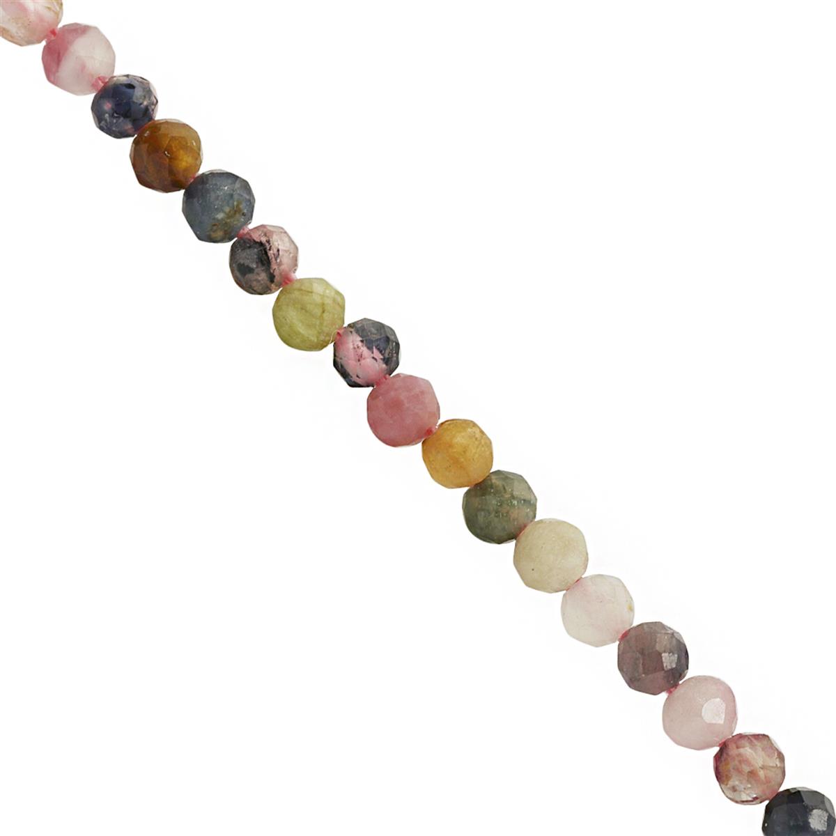 10mm Multicolor Umber Faceted Agate Round Strand – Beads, Inc.