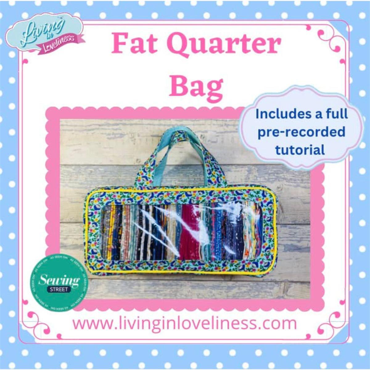 PATTERN Quilt Fat Quarter Purse Quilt Handbag Tote UNCUT OOP Seams Like A  Dream | eBay