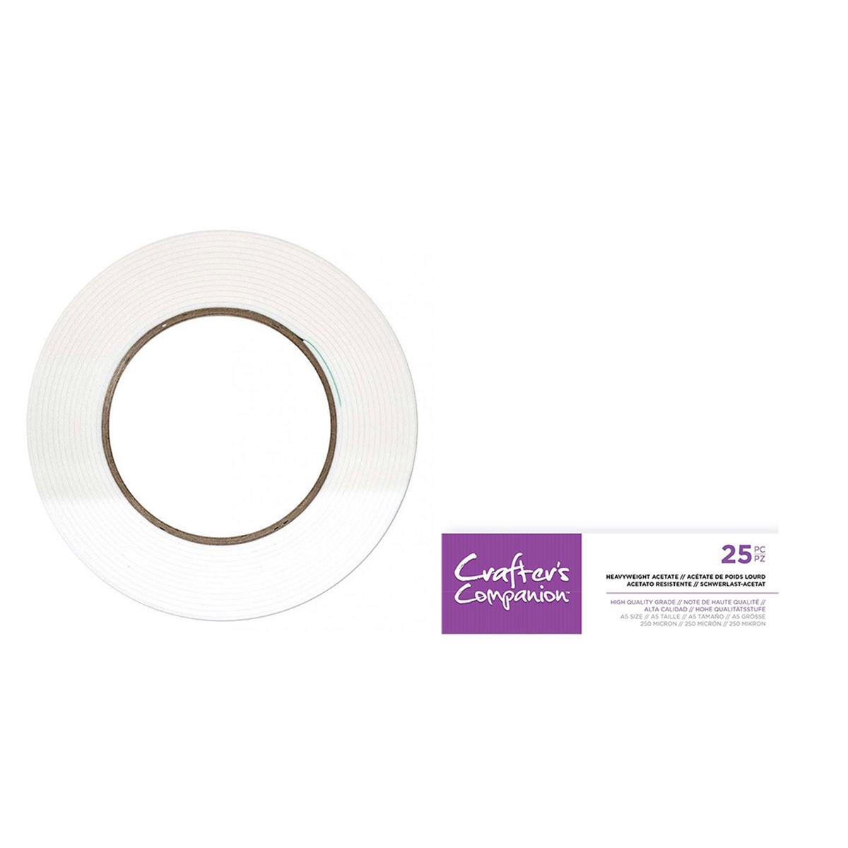 Crafter's Companion Foam on a Roll & A5 Heavyweight Acetate 26 Piece