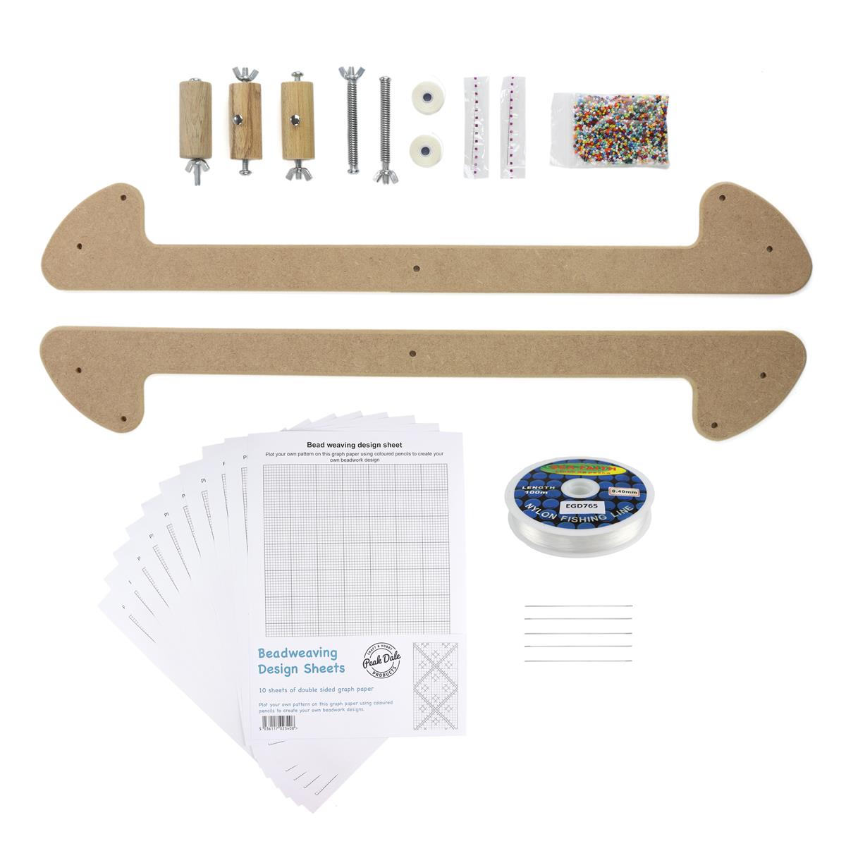 Peakdale Long Loom Starter Kit! Long Loom, Bead Weaving Design Sheets