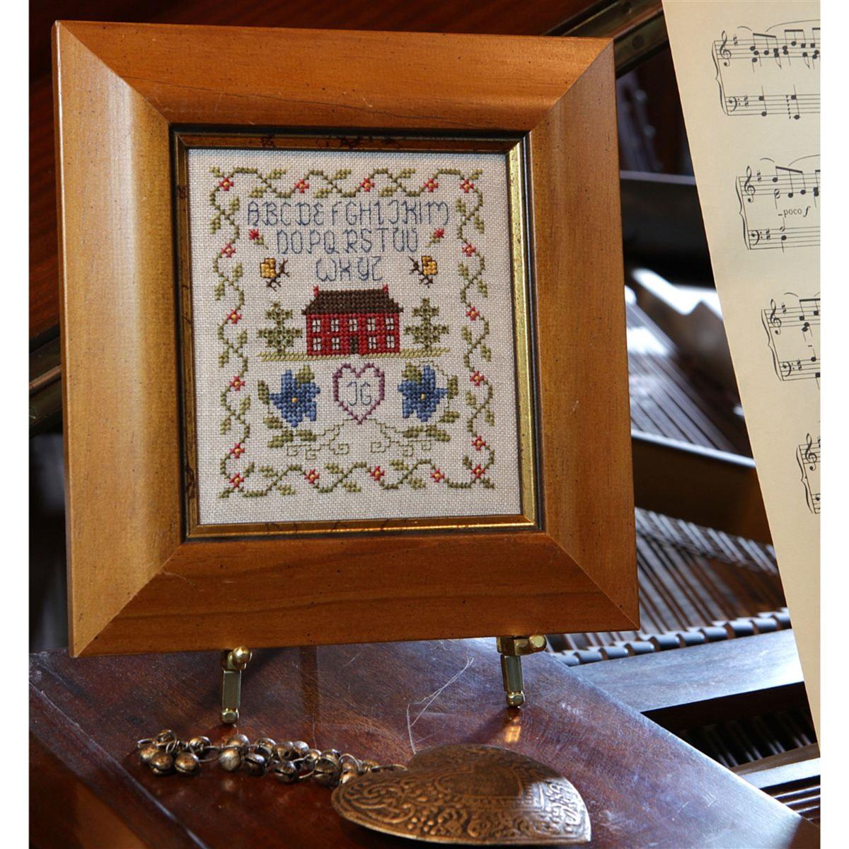 Cross Stitch Guild Blue Gentian on Aida SewingStreet