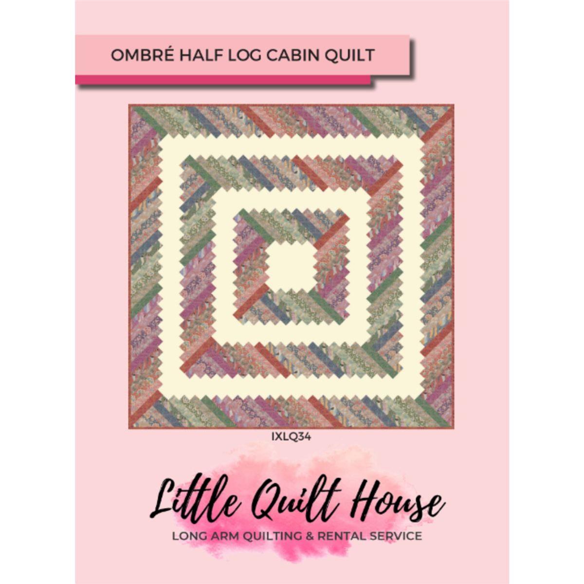 Amanda Little's Ombre Log Cabin Quilt Instructions SewingStreet