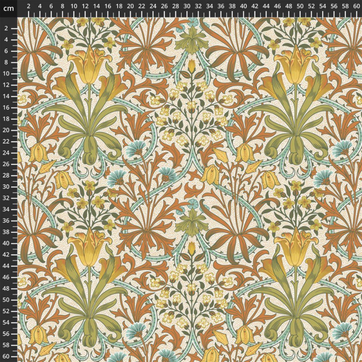 William Morris Buttermere Collection Woodland Weeds Multi Fabric 0.5m ...