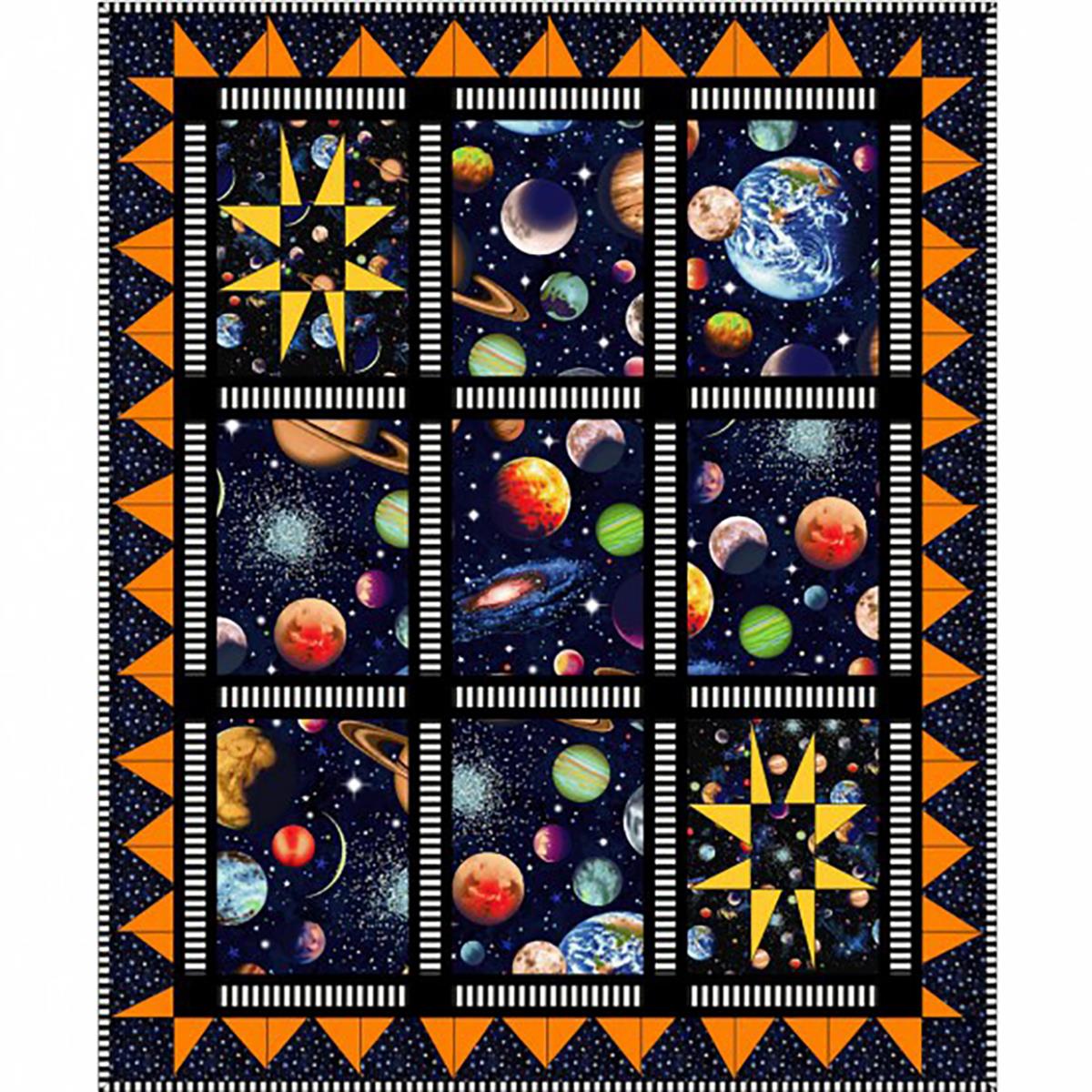 Gourmet Quilter Solar System Quilt Pattern | SewingStreet