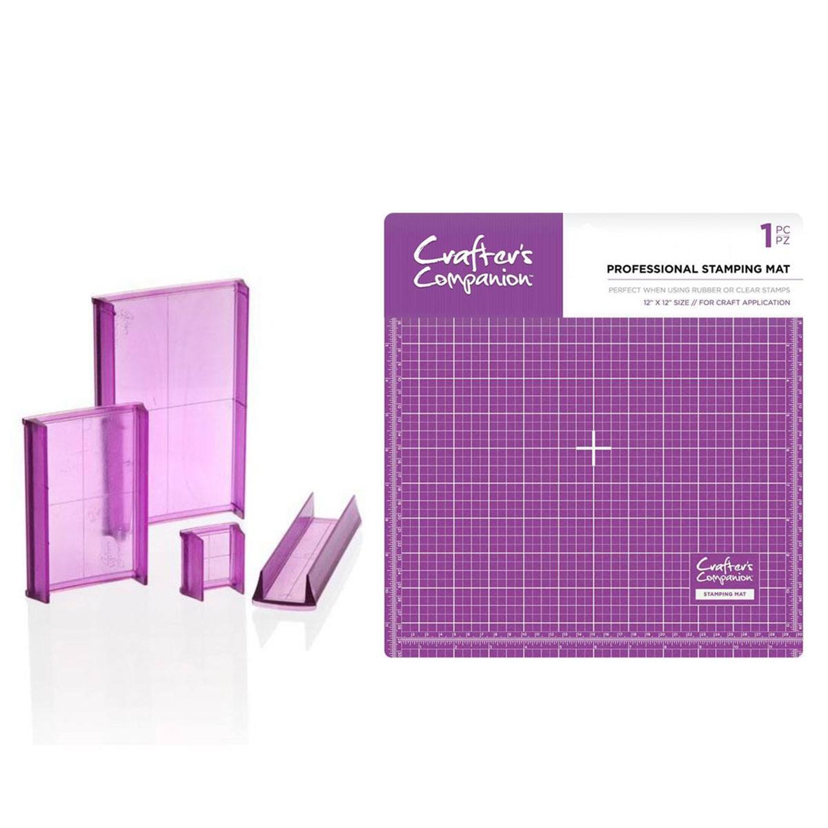 Crafter's Companion Professional Stamping Mat with RockABlocks 5