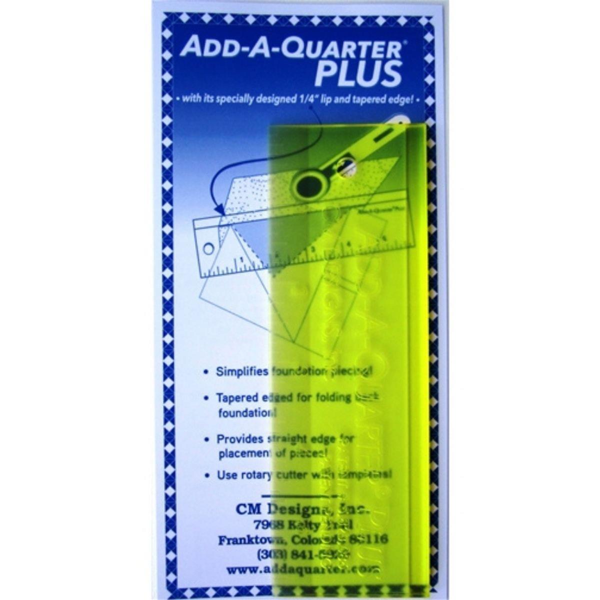 Add-A-Quarter Ruler