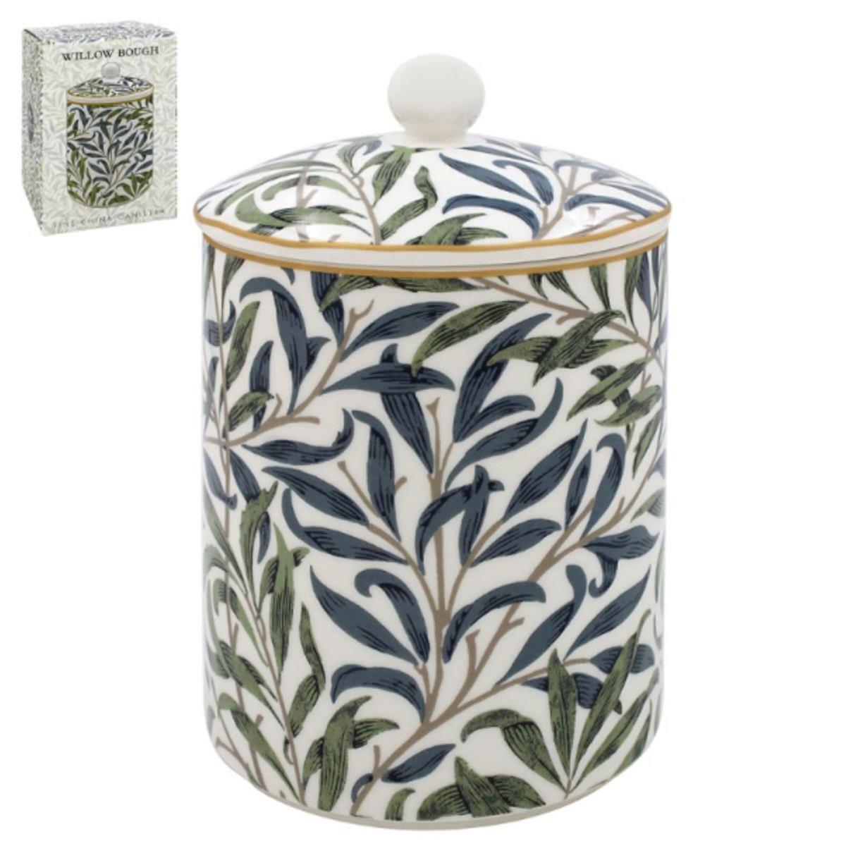 William Morris Willow Bough Canister | SewingStreet