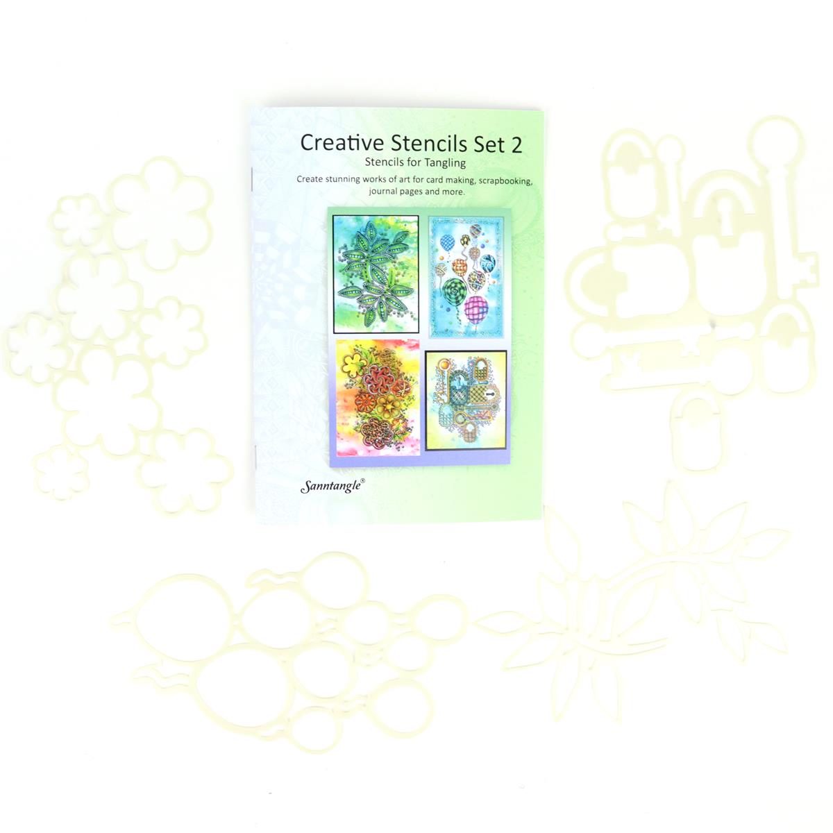 Sanntangle Creative Stencils Set 2 HobbyMaker
