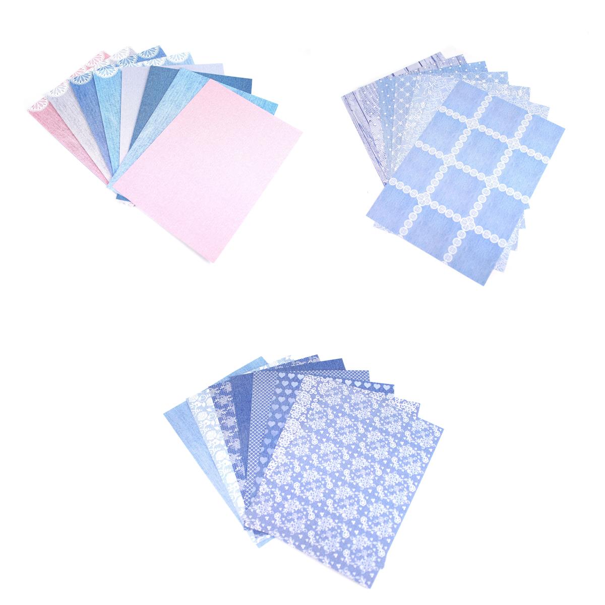 Paper Dienamics - The Denim And Lace papercraft collection - 3 ranges ...