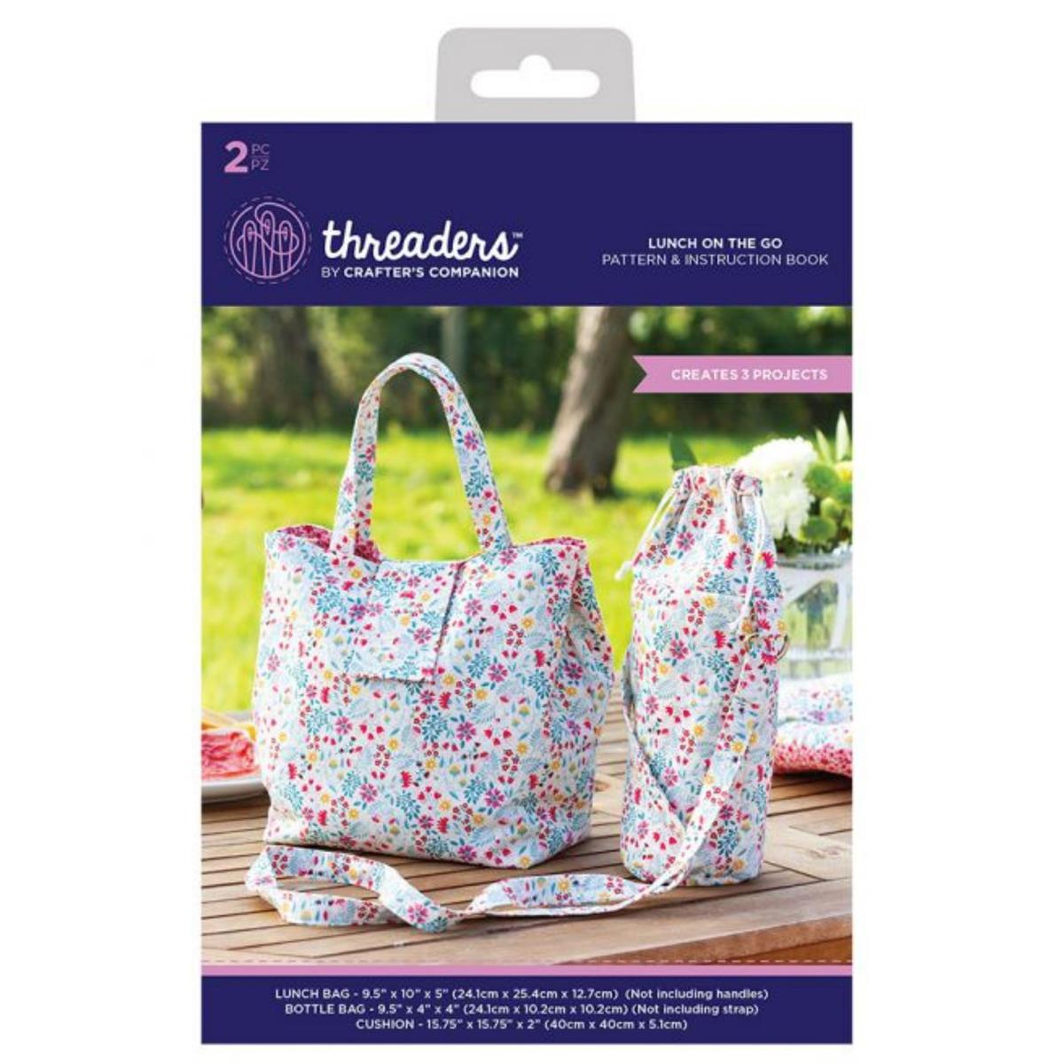 Threaders Pattern Pack Lunch on the Go SewingStreet