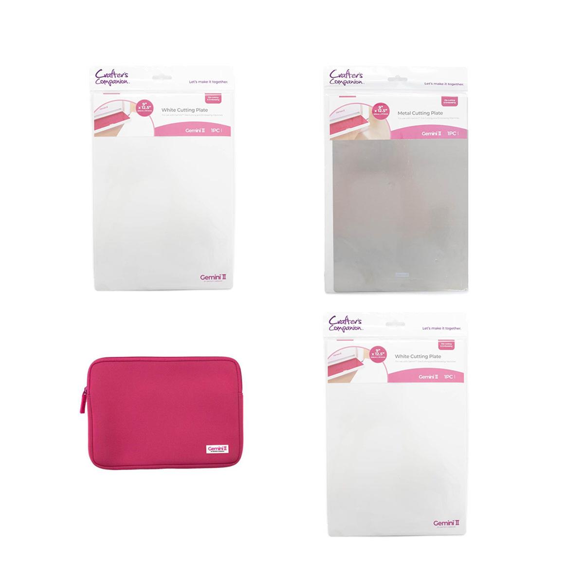 Gemini II Accessories Plate Triple Pack & Free Plate Storage Bag