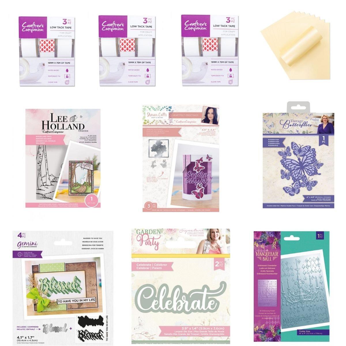 Crafter's Companion 26 Piece Goody Bag | HobbyMaker