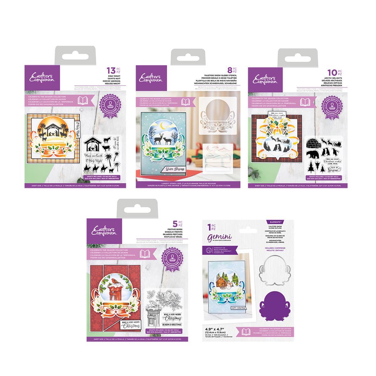 Crafter's Companion Celebrate The Season 37PC Mini Collection