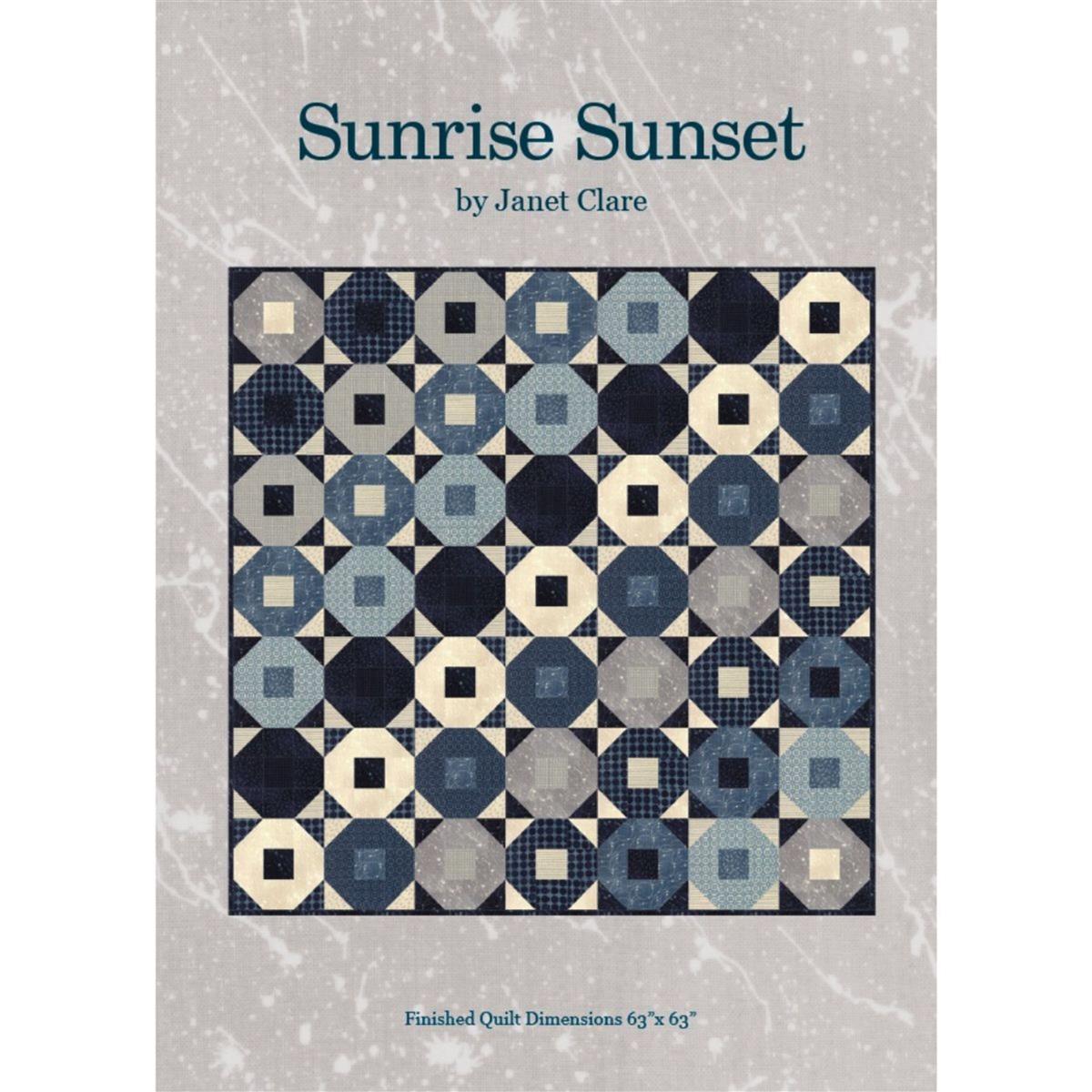 Janet Clare Sunrise Sunset Quilt Instructions SewingStreet