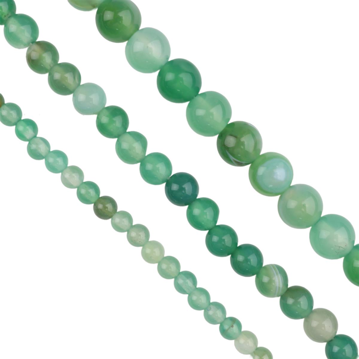 Green banded best sale agate