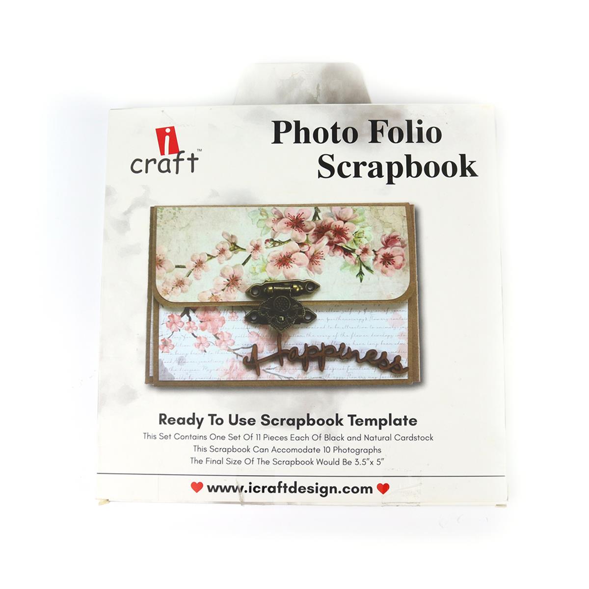 Photo Folio Album Template, Contains 11 Pieces HobbyMaker
