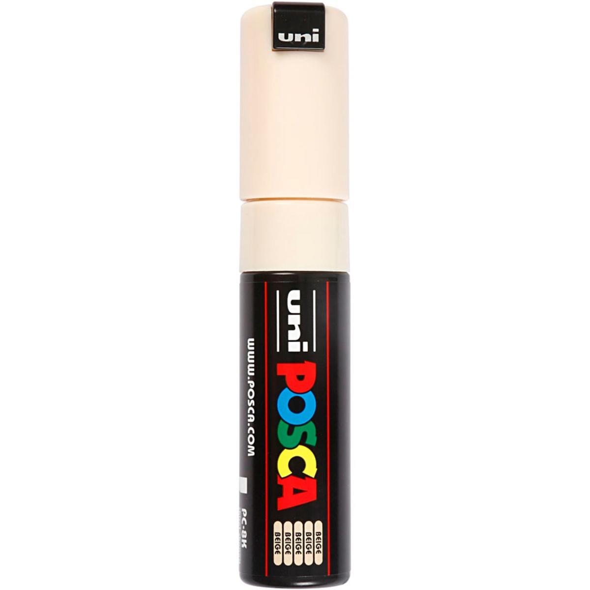 Posca Marker, beige, no. PC8K, line 8 mm, 1 pc HobbyMaker
