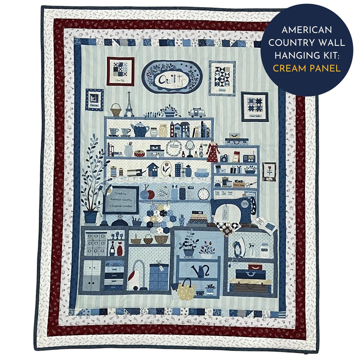 Allison Maryon's American Country Wall Hanging Kit Instructions