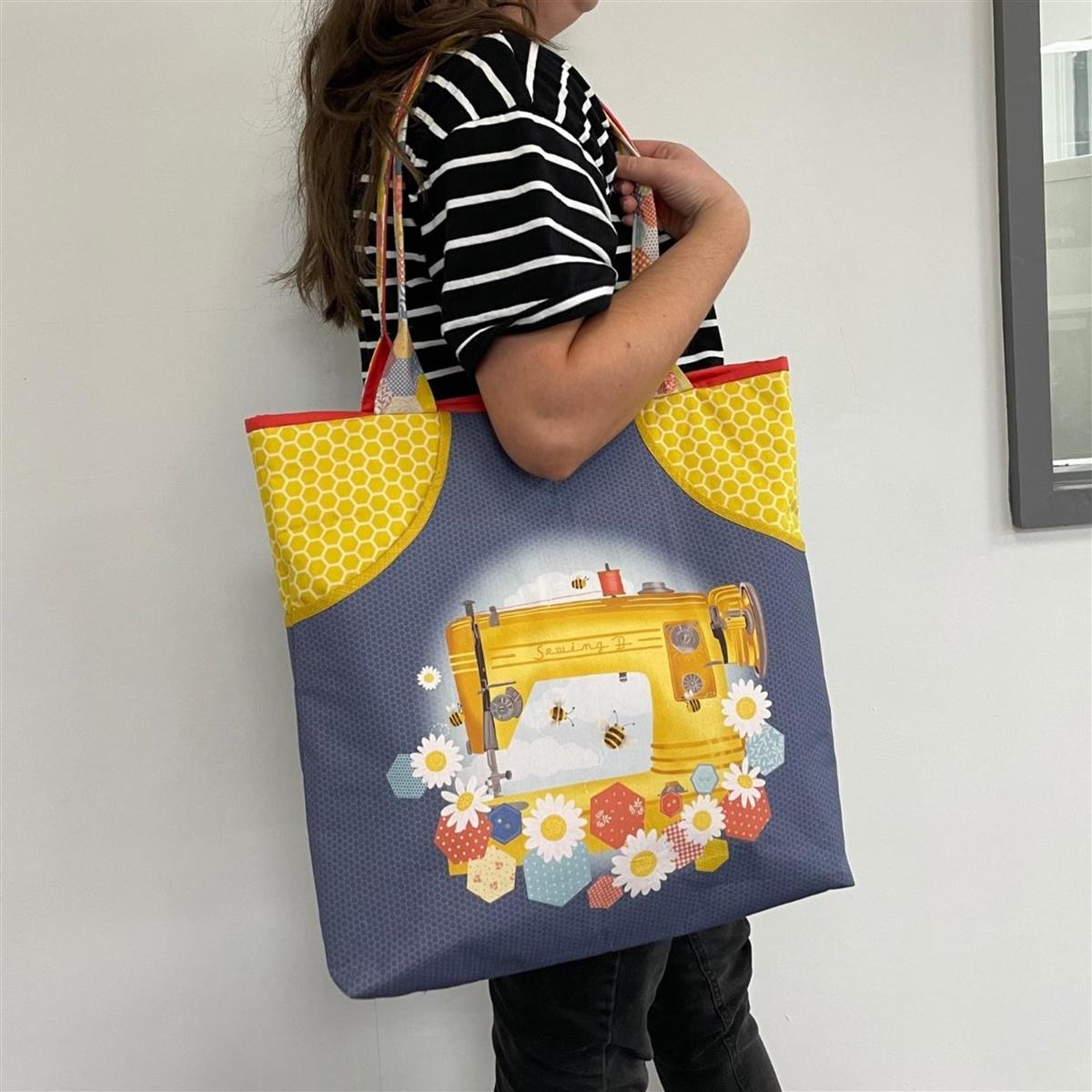 Stuart Hillard Sewing B Tote Bag Panel (140cm x 142cm) SewingStreet