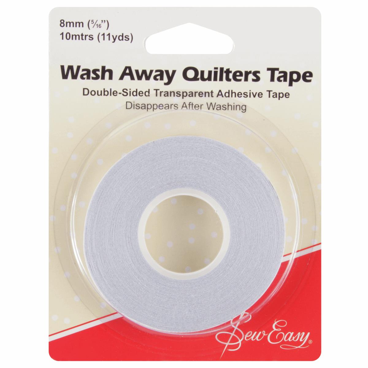 Sew Easy Wash Away Quilters Tape 10m x 8mm | SewingStreet