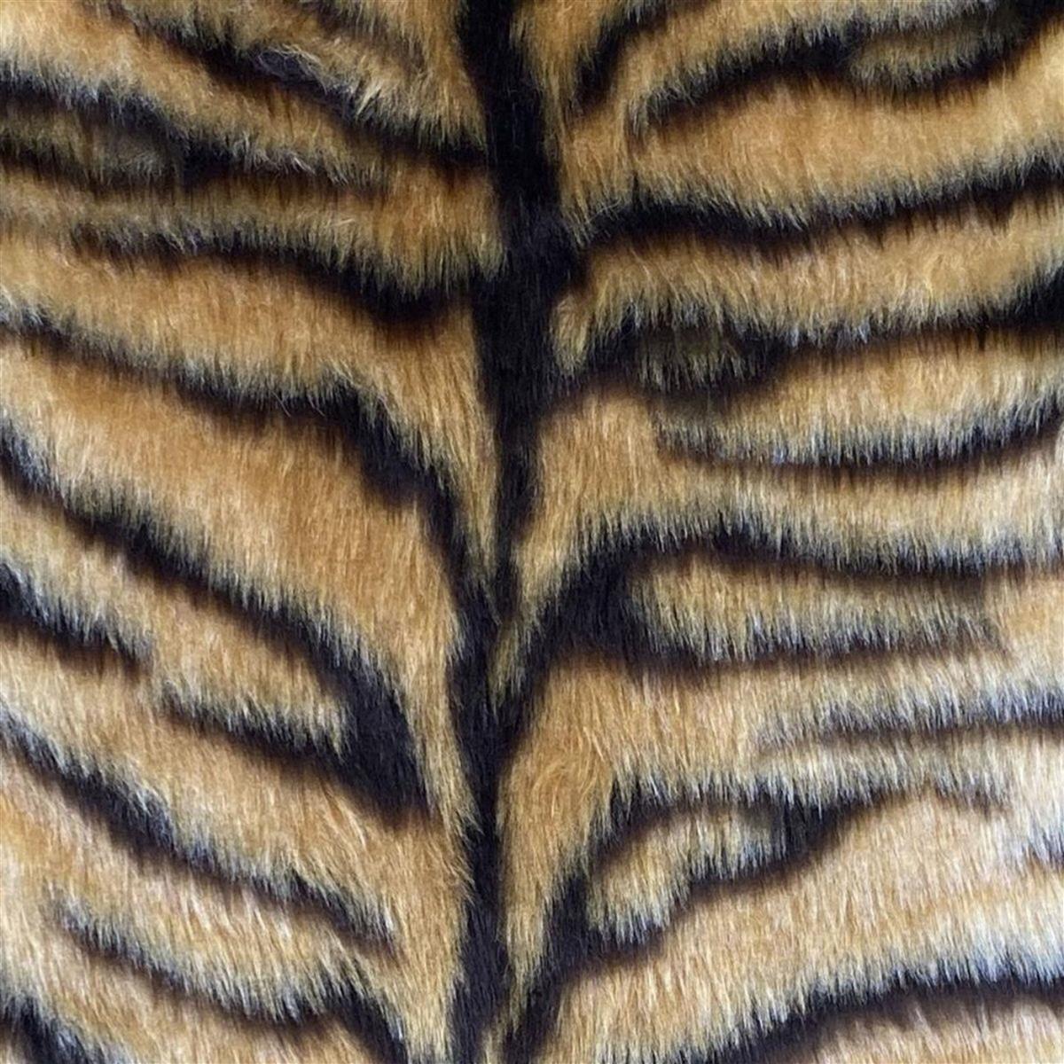 Tiger Fur Fabric 0.5m | SewingStreet