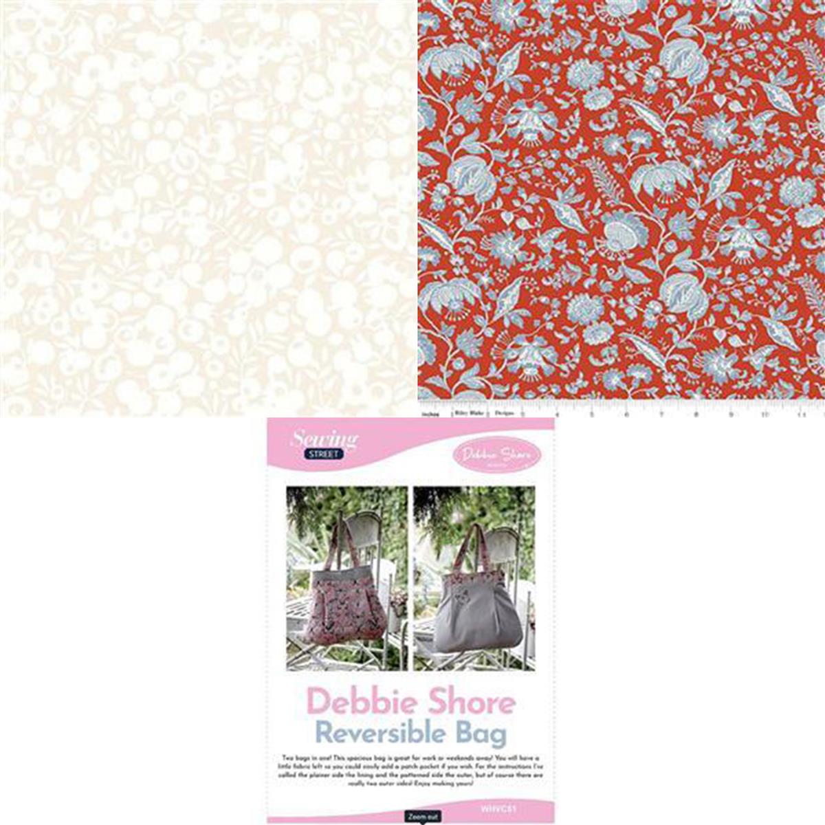 Debbie Shore s Liberty Reversible Bag Kit Instructions Fabric