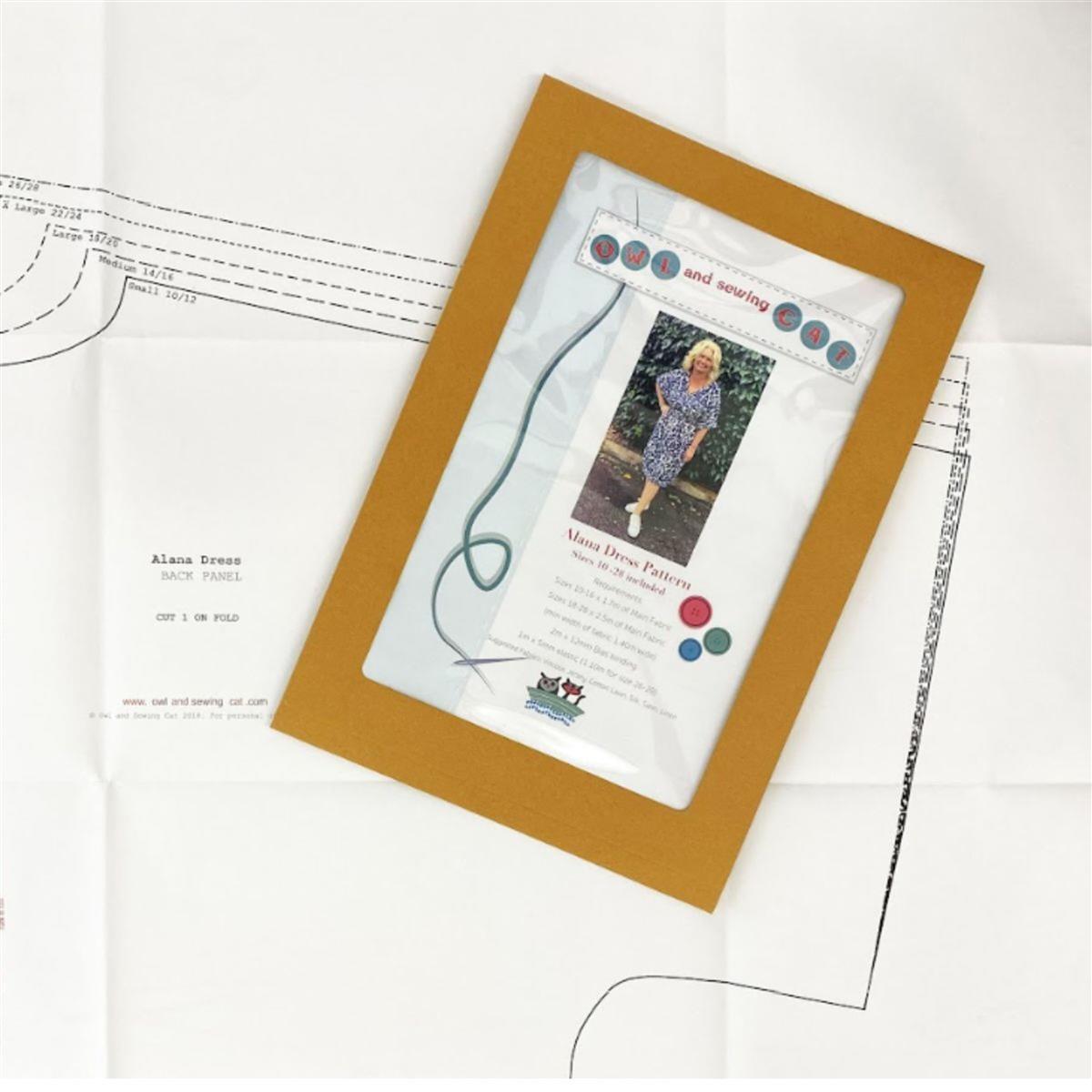 Owl & Sewing Cat Alana Dress Pattern SewingStreet