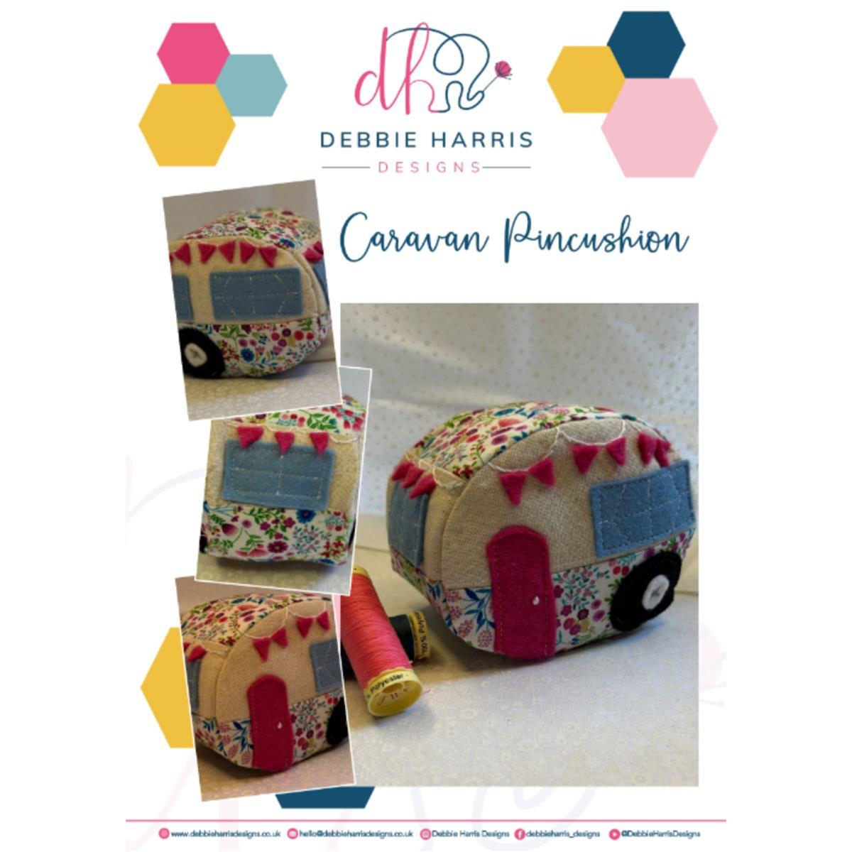 Debbie Harris Designs Caravan Pin Cushion Instructions SewingStreet