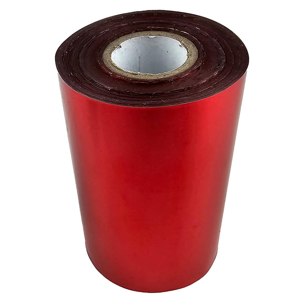 Paper Dienamics Hot Foil Rolls Red X 1 roll 10cm x 122 meters HobbyMaker