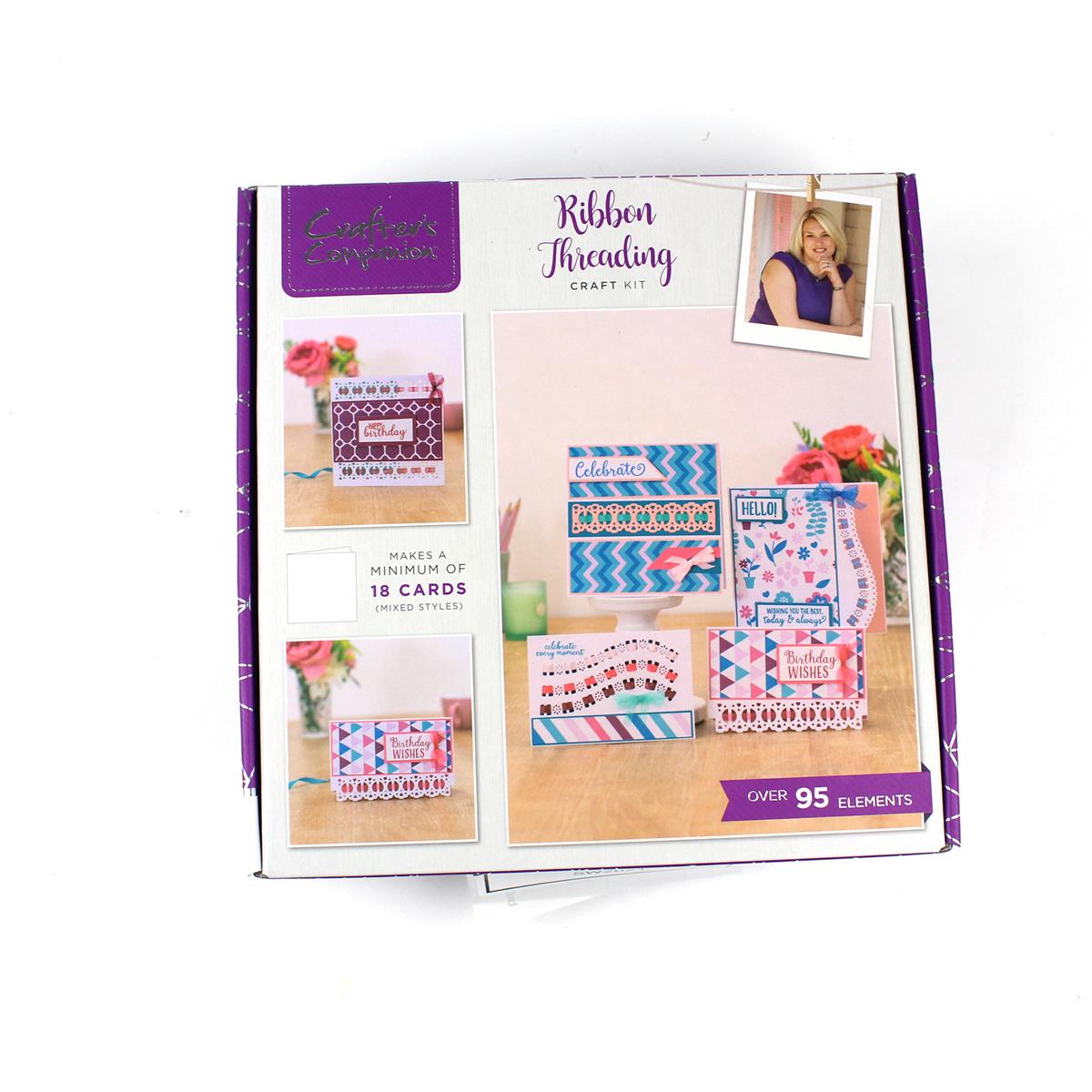 Crafter's Companion Ribbon Threading Dies No. 42 Over 95 Elements