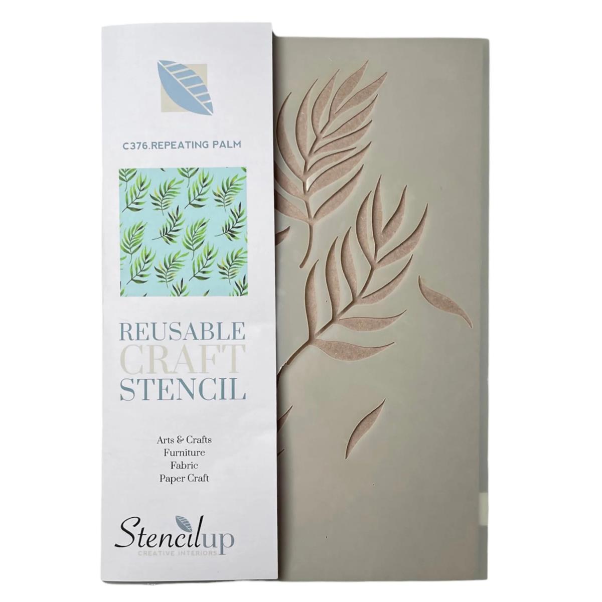 Stencil Up Palm A5 stencil, Adhesive backed stencil HobbyMaker